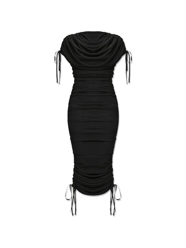 Black Ratu Mesh Dress