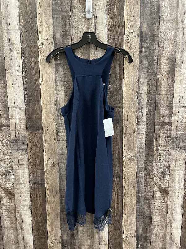 Dress Casual Short By Cme In Navy, Size: S