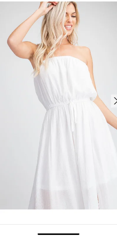 Asymmetrical hem tube dress *FINAL SALE*