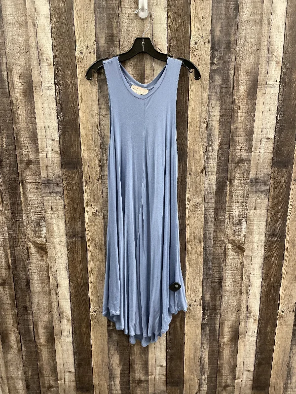 Dress Casual Midi By Philosophy In Blue, Size: L