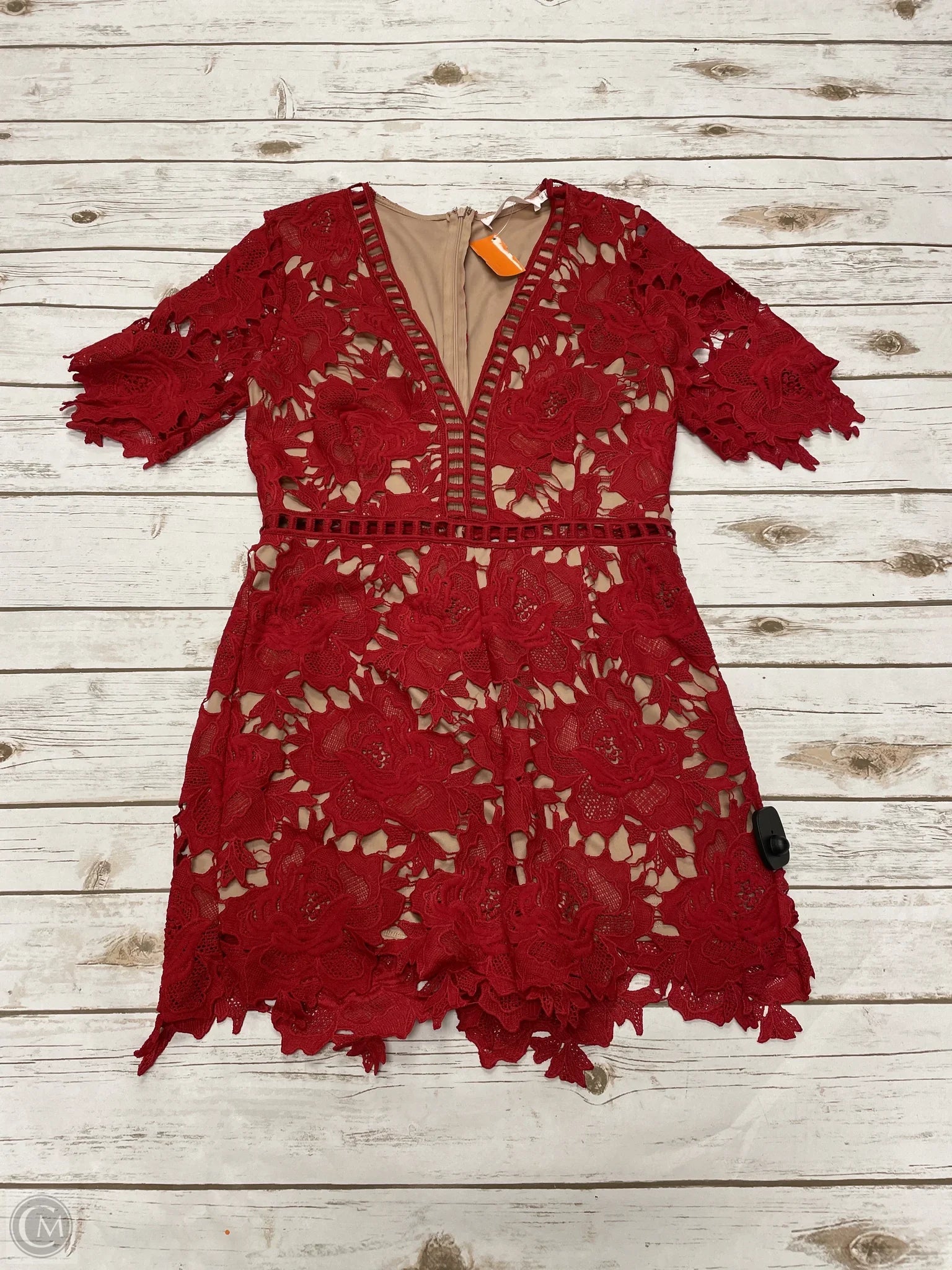 Dress Party Short By Astr In Red, Size: M