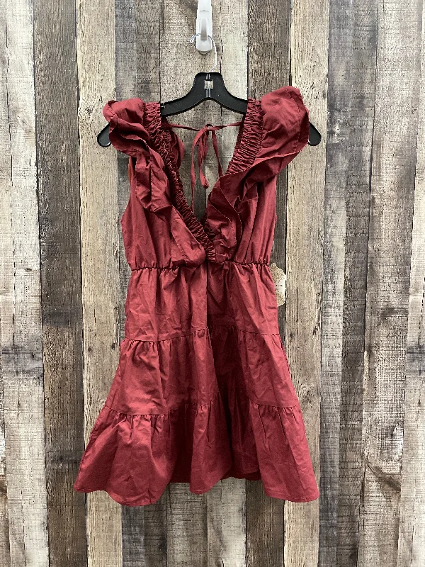 Dress Casual Short By Altard State In Red, Size: S
