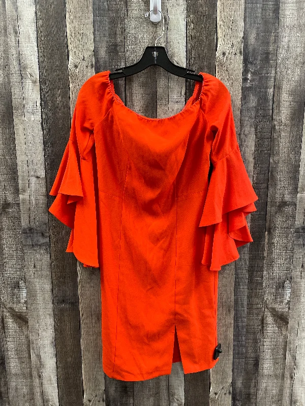 Dress Party Short By Venus In Orange, Size: 6