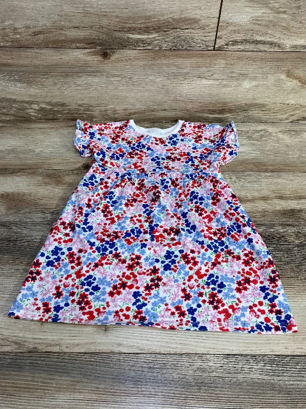 Old Navy Floral Dress White sz 4T