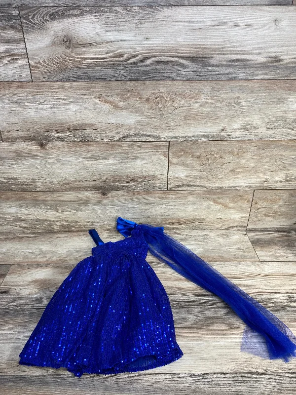 Alisa & Leo Sequin Dress Blue sz 4T