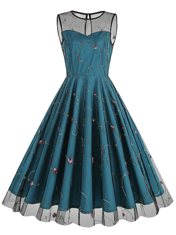 Dark Peacock Blue