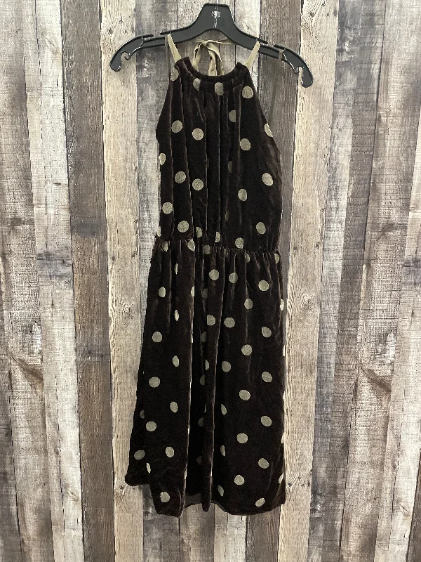 Dress Casual Midi By Steve Madden In Brown, Size: 6