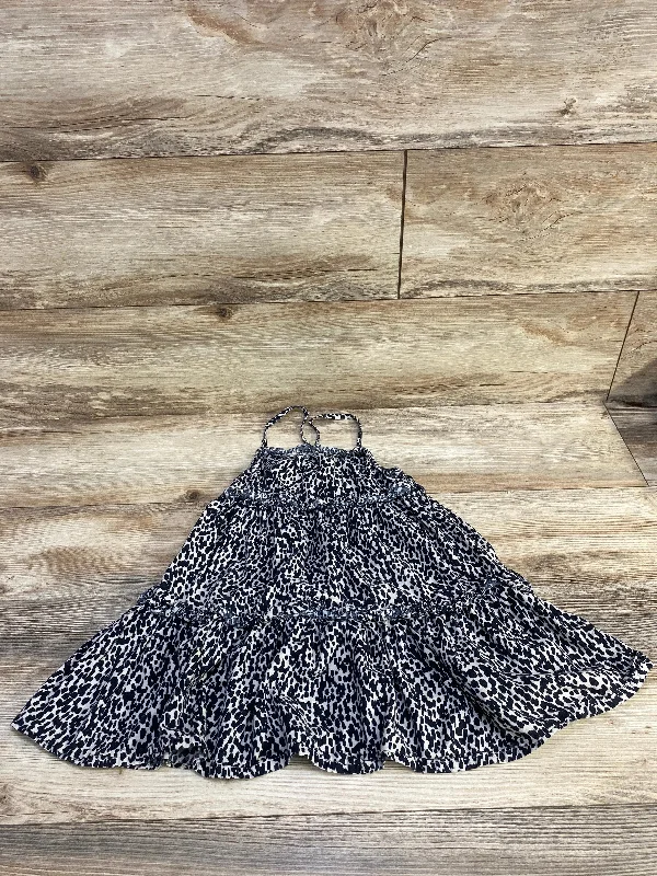 Old Navy Sleeveless Tiered Dress Black sz 4T