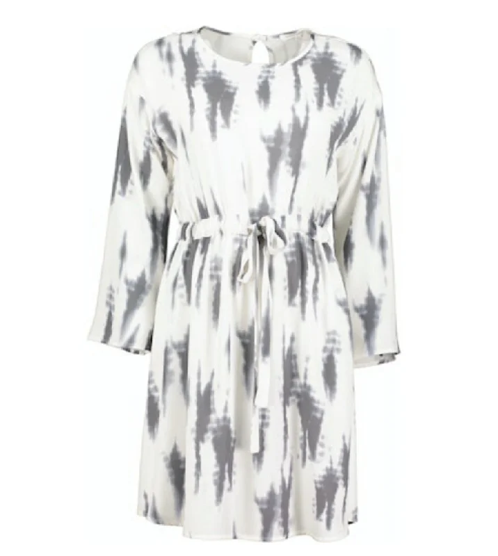 MODODOC GATHERED WAIST DRESS