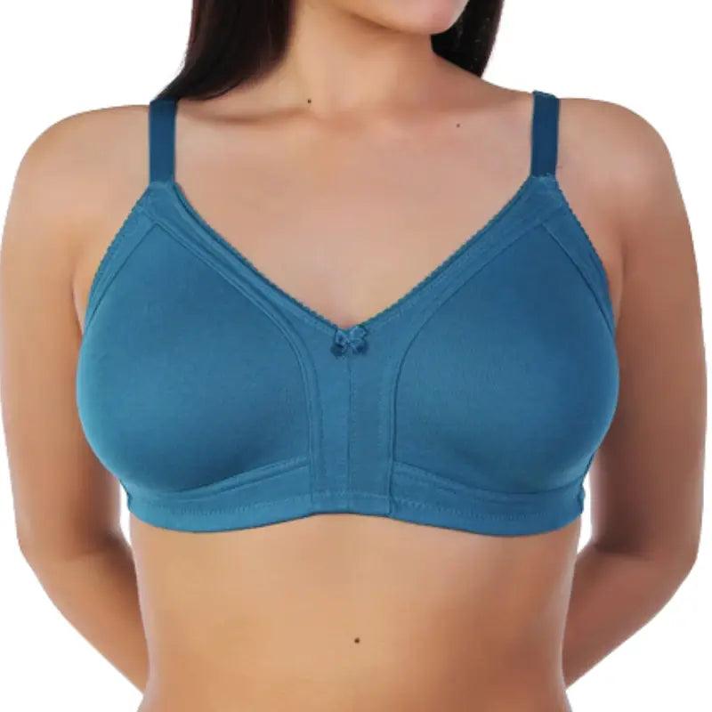 Shapewear Double Layered Soft Cotton Bra Comfortable Bralette Style