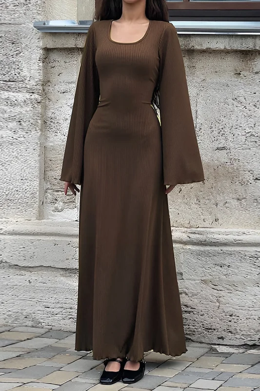 Long Sleeve Maxi Dress Chic Summer Maxi Dress